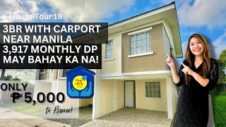 WOW SULIT MURANG BAHAY SA CAVITE I 3KMO LANG I TOWNHOUSE 58  NEAR MANILA  HOUSE TOUR 19 [upl. by Ahael961]