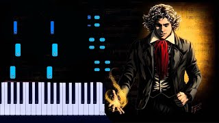 Beethoven  Marmotte La Marmotte Piano Tutorial [upl. by Amathiste659]