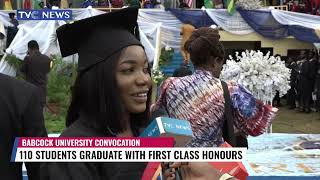 WATCH Babcock University Graduates 110 First Class Honours Students [upl. by Harmon340]