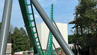 Kings Dominion Vlog 50  Friday Update with More Track Installed [upl. by Oned511]