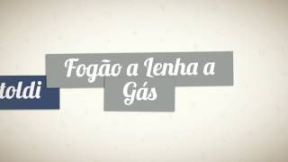 Fogão a Lenha a Gás [upl. by Feinberg490]