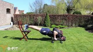 Weighted decline deficit pushups [upl. by Anawak]