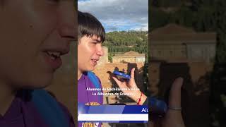 Visita de La Alhambra por parte de nuestros alumnos de Bachillerato historia arquitectura viajes [upl. by Cicily687]