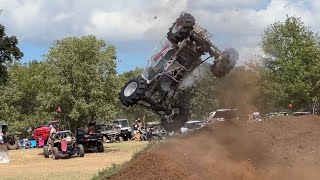 Mega Truck Crash at RWP  Derrick Morse Gave the truck too much SAUCE [upl. by Mussman]