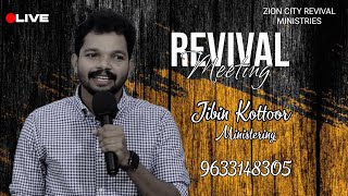 🛑Live l Revival Meeting l Pr Jibin Kottoor [upl. by Ailuj446]