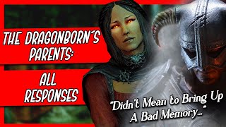 The Dragonborns PAST  All Dialogue with Serana [upl. by Aztin]