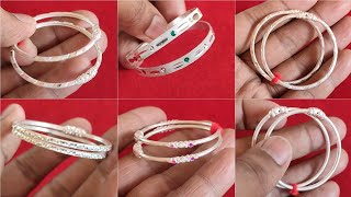 Silver Baby anklets designs with weight amp priceSilver Baby bangles designs with price [upl. by Paddie148]