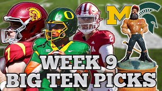 TEAMS TURNING THE CORNER  Big Ten Teds Week 9 PICKS  B1G Nation [upl. by Aneeuq]