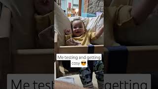 Dada is making wooden highchair 😊 diywoodworking babyhighchair happybaby babyfurniture [upl. by Aissela]