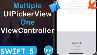 Multiple UIPickerView in One ViewController Xcode 11 Swift 5 [upl. by Junno395]