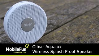 Olixar Aqualux Wireless Splash Proof Speaker [upl. by Enomys]