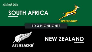 HIGHLIGHTS  SOUTH AFRICA v NEW ZEALAND  The Rugby Championship 2024 [upl. by Michaella277]