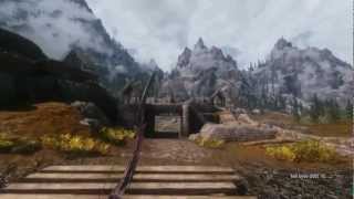 Skyrim Gameplay True Vision ENB [upl. by Krenek6]