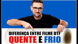 Diferença entre Filme DTF Retirada a Quente e Retirada a Frio [upl. by Alik]