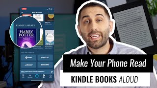 How to Listen to Kindle Books on iPhone [upl. by Ateval521]