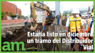 Avance del DISTRIBUIDOR VIAL en Irapuato apoya a la ECONOMÍA Y EMPLEO [upl. by Salinas]