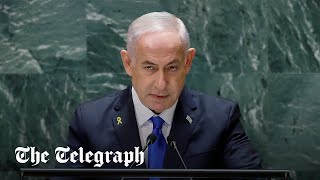 In full Benjamin Netanyahu addresses UN General Assembly [upl. by Emma]