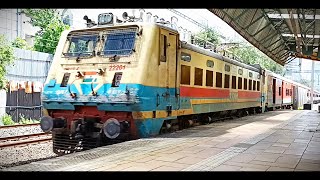 Massive Offlink  Special Livery BZA WAP4 with Karnavati Superfast Express [upl. by Hsak185]