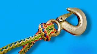 A very reliable bundle node diy knot rope [upl. by Silvers282]