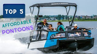 5 Most Affordable Pontoon Boats For 2022 [upl. by Aluk786]