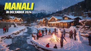 Manali today live snowfall sisu atal tunnel 8 DECEMBER 2024 [upl. by Gloriane]