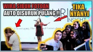 TIKA BIKIN MALU WIRA DIRIBUAN PENONTON [upl. by Tatianna]