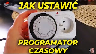 25 Jak ustawić programator czasowy Instrukcja [upl. by Oirogerg]