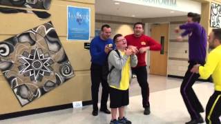 Metea Valley High School Staff Perform Wiggles for Student [upl. by Daryle603]