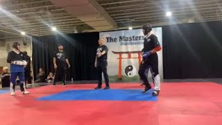 Point Fighting  Masters Sport Karate Tournament Replay [upl. by Beau719]