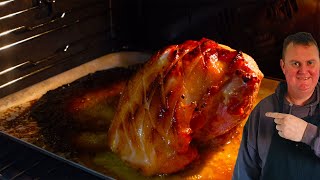 How To Make Honey And Mustard Ham Gammon Joint [upl. by Netsirhc942]