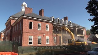 Legislative Services Demolition Part 1 [upl. by Orravan]