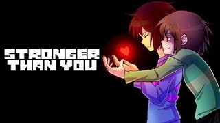 Stronger Than YouUndertale Charassong Game VS Animation🔥 [upl. by Airrehs957]