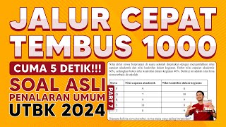 SOAL ASLI UTBK 2024 PENALARAN UMUM [upl. by Ydnagrub257]