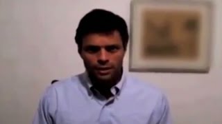 Leopoldo López llama a manifestarse contra Maduro [upl. by Aid16]