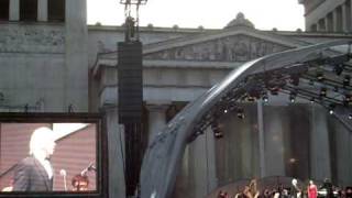 Anna Netrebko und Dmitri Hvorostovsky am Königsplatz 100709 [upl. by Dnomasor935]