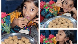 బెల్లం కొబ్బరి ఉండలు I Kobbari Laddu Recipe in Telugu I Kobbari Louz  Coconut Jaggary Laddu [upl. by Atiuqal]