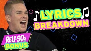 Sugar Ray Lyrics Breakdown With Mark McGrath  ETs REU90s BONUS [upl. by Annelise404]