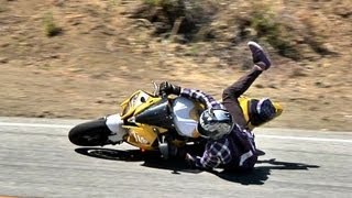 R6 Lowside Crash  Dont Let Go 6302012 [upl. by Dahsraf]