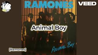 Ramones  Animal Boy karaoke [upl. by Diad454]