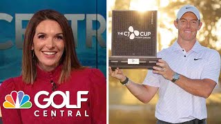 McIlroy recaps CJ Cup win Ko will cherish BMW Ladies Championship  Golf Central  Golf Channel [upl. by Gerick506]