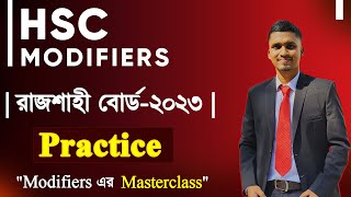 HSC Modifiers  Rajshahi Board  2023  রাজশাহী বোর্ড  ২০২৩  Mr HSC English [upl. by Misaq]