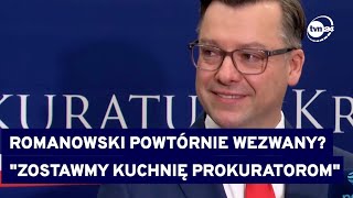 Prokuratura Powtórne przedstawienie zarzutów Romanowskiemu w najkrótszym możliwym terminie TVN24 [upl. by Gievlos]