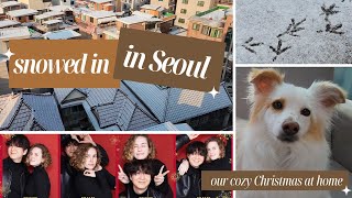 Recreating Holiday Traditions in Seoul 🎄☃️✨ [upl. by Akemot]