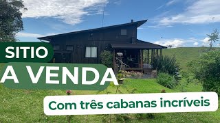 Sitio à venda com cabanas para locação [upl. by Gan535]