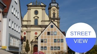 STREET VIEW in Neckarsulm in GERMANY [upl. by Boudreaux]