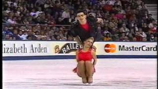 Wötzel amp Steuer GER  1996 World Figure Skating Championships Pairs Long Program [upl. by Elke]