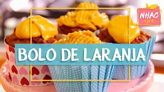 Bolo de laranja sem glúten vegano  Tati Lund  ComidaOrg [upl. by Spoor18]