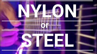 Nylon Vs Steel Strings 🤔 Which sounds better for you  ft You are My All in All [upl. by Gowrie]