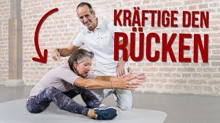 Krafttraining bei Rückenschmerzen 💪 [upl. by Aicelet634]