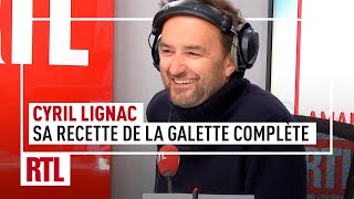 Cyril Lignac  sa recette de la galette complète plat régional préféré des Français [upl. by Eniamrej]